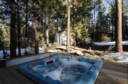 Pine Lodge at Snow Summit.  Spa and Pool Table!