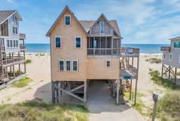 Beachfront Avon Pool Home with Stunning Views